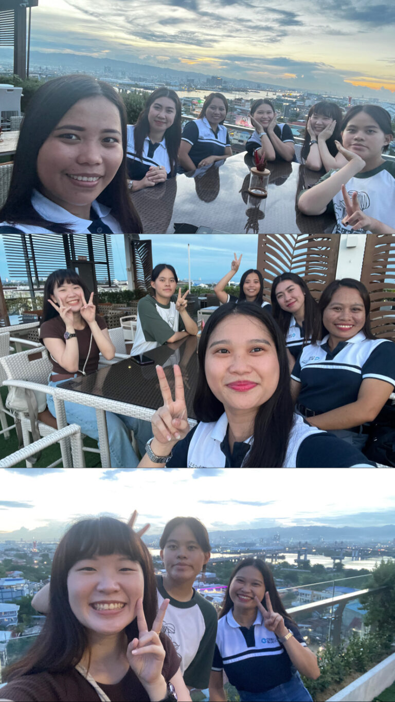 與老師聚餐聊天增進口說