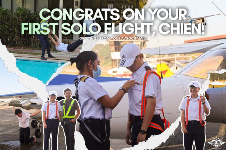 首位台灣人至WCC完成Solo Flight